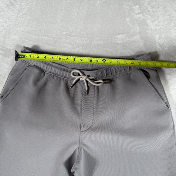 American Eagle Shorts Men Size XL Gray Drawstring Stretch 7 in Inseam Chino EUC - Picture 9 of 13